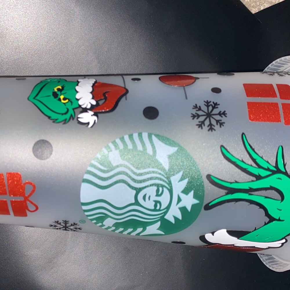 The grinch cup